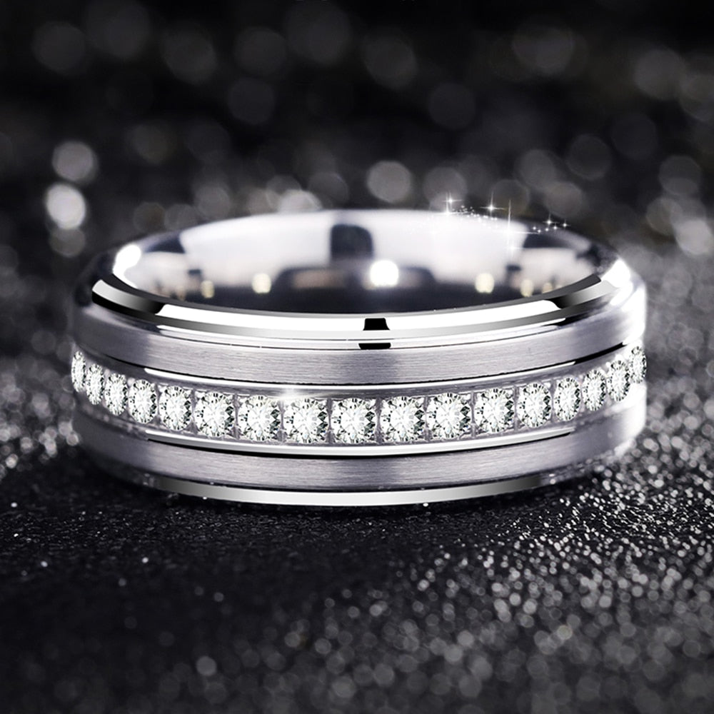 Wedding Band Tungsten Carbide Rings For Men