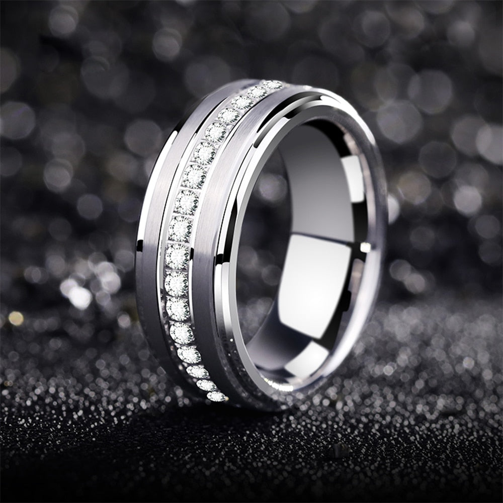 Wedding Band Tungsten Carbide Rings For Men