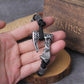 Viking Axe punk beads bracelet for men stainless steel fashion climbing rope Jewelry