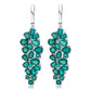 Natural London Blue Pure Topaz 925 sterling silver Drop Earrings Mix Gemstones Earrings Fashion Jewelry For Women