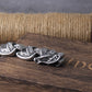 New Viking Ouroboros vintage punk bracelet for men stainless steel fashion Jewelry hippop street culture with wooden box